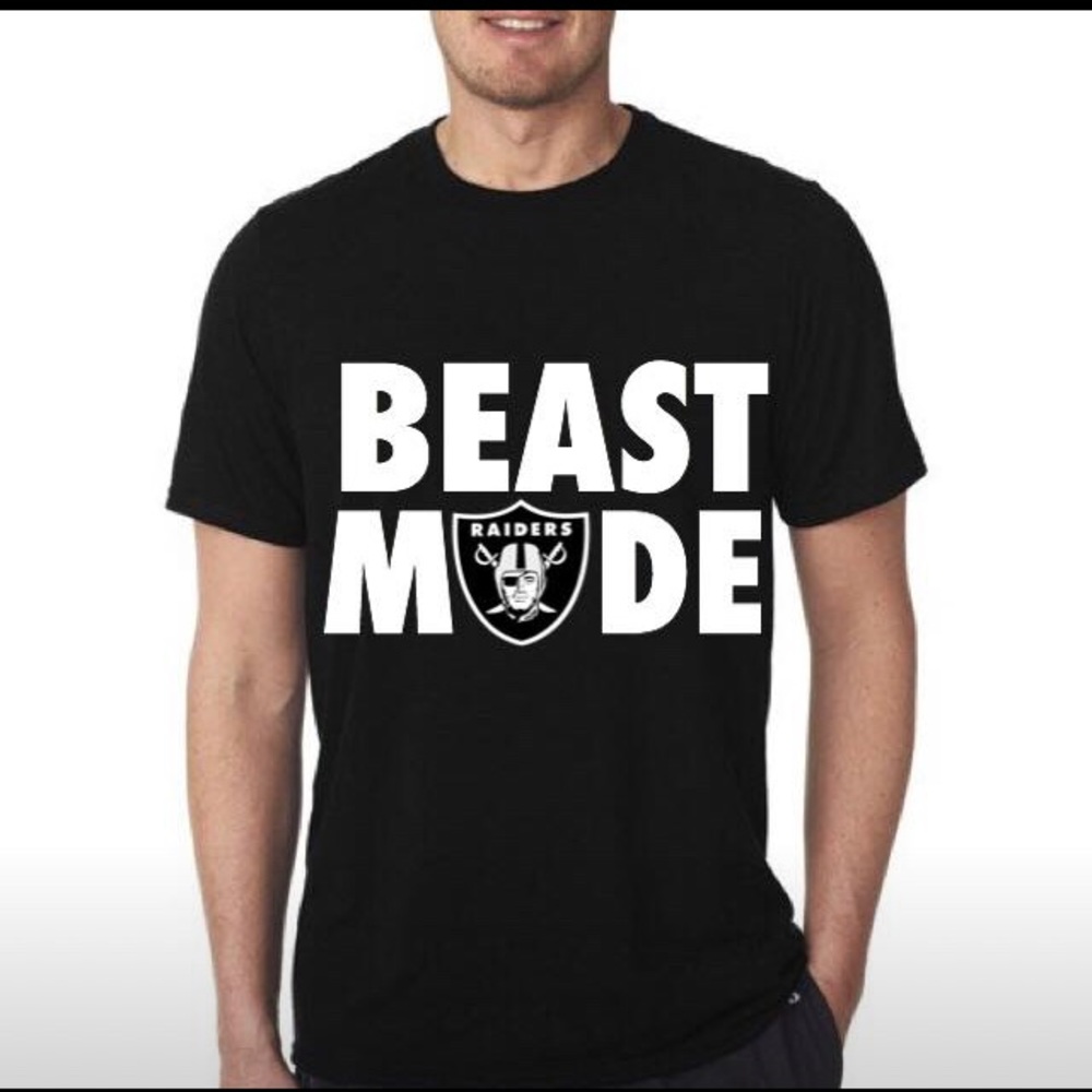 Oakland Raiders Marshawn Lynch Beast Mode T-Shirt